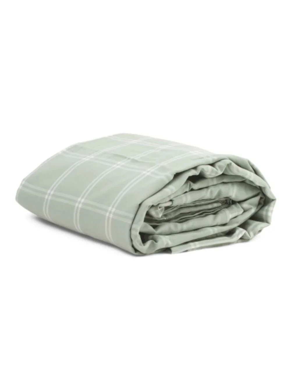 Brooks Brothers Plaid Cotton Sheet Set - Sage